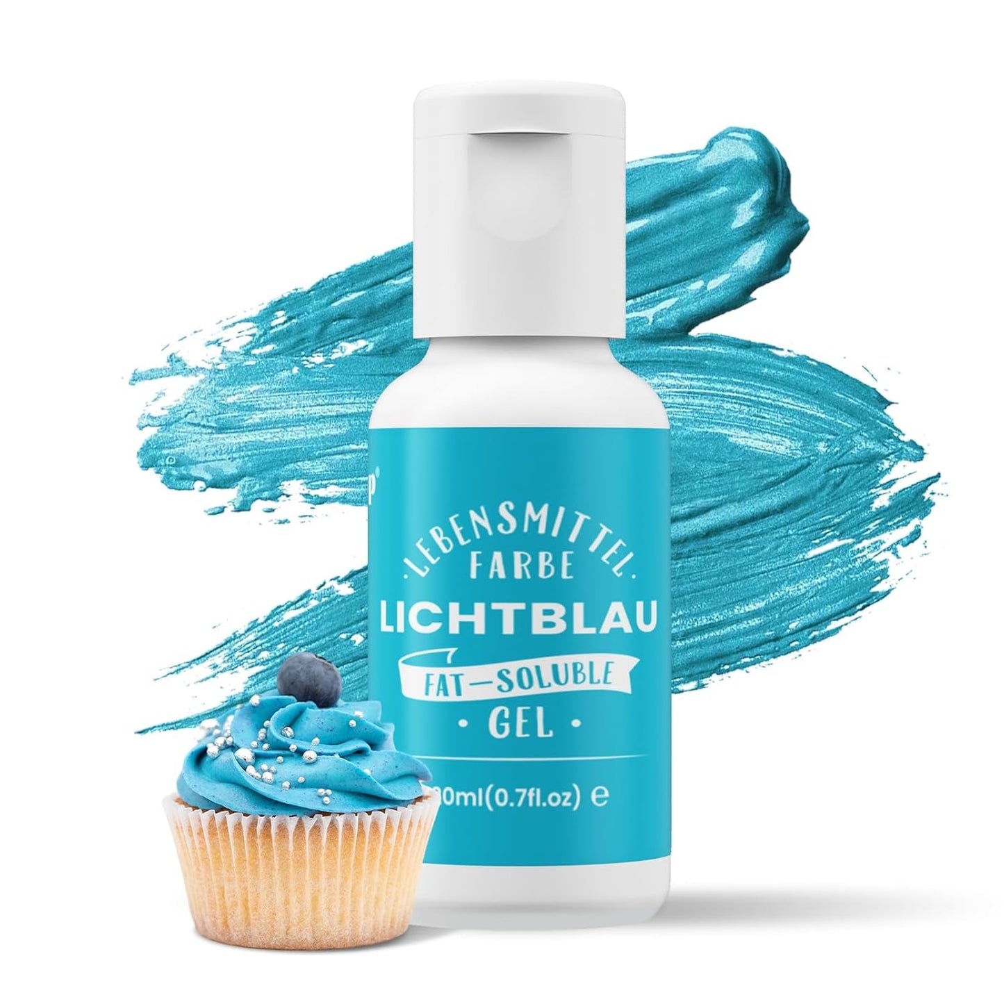 Amestec de uleiuri, colorant alimentar roz pe bază de ulei, foarte concentrat, pentru ciocolată, fondant, fursecuri, copt tort, macaroane, decorare tort DIY, toppinguri pentru aluat - 20ml