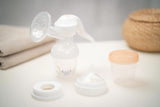Recipiente pentru lapte matern NIP First Moments 150 ml, 4 bucăți: stivuibile și etanșe Accesorii Hrana si Alaptare Bebe Naty Shop