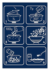 Paste Barilla Classic Girandole nr. 34, făcute din grâu dur de înaltă calitate, întotdeauna al dente (1 x 500 g)