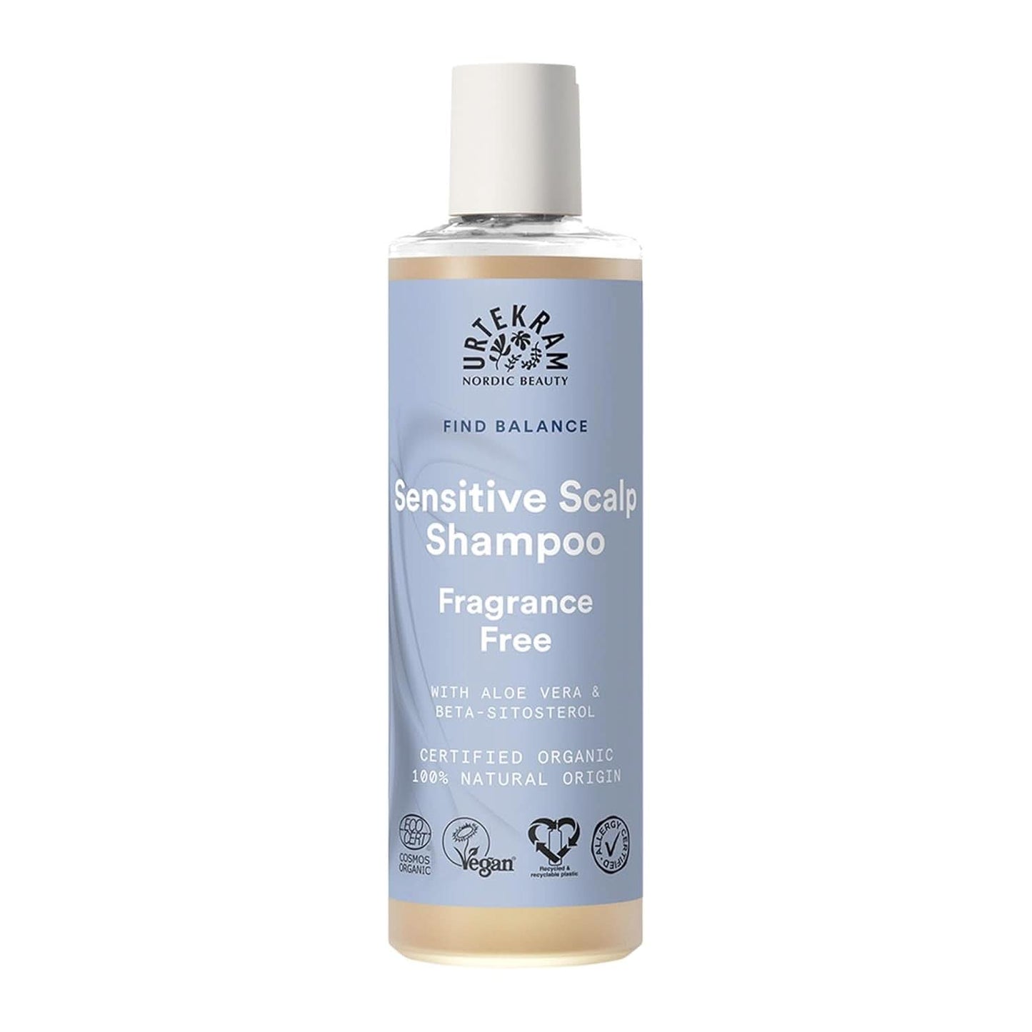 Urtekram Șampon - fără parfum, echilibrat, sensibil 500 ml Duș și baie Naty Shop 250 ml Neparfumat
