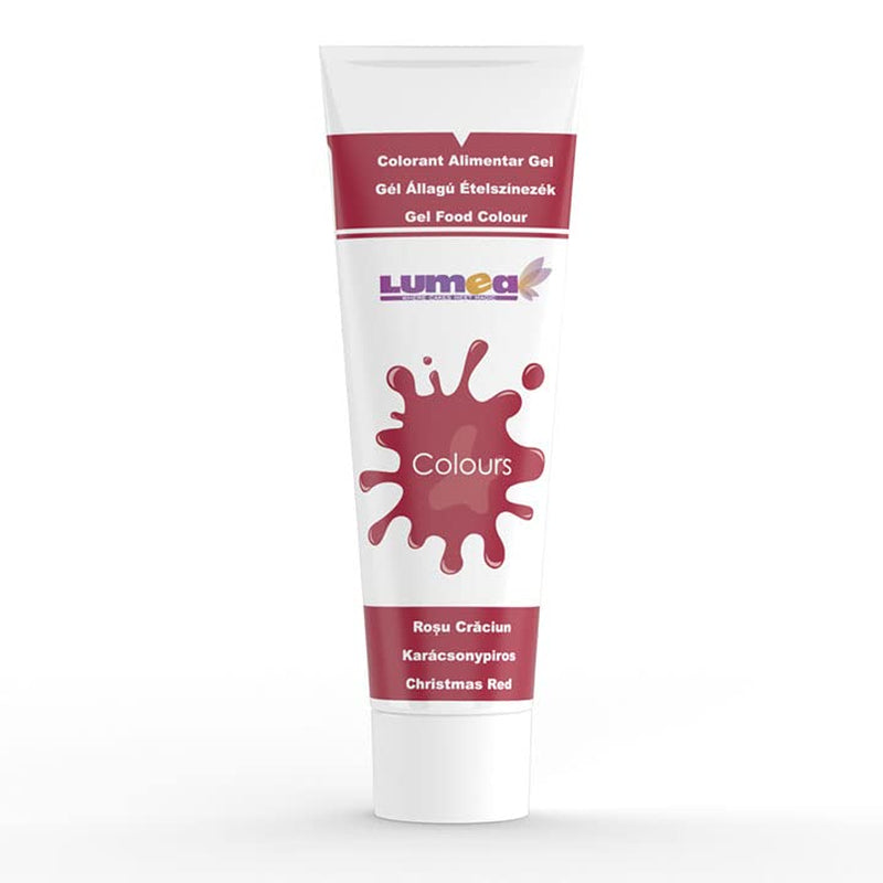 Dekozauber24 Colorant alimentar roșu, gel, 30g, vegan, fără zahăr, foarte concentrat, colorant alimentar roșu pentru fondant, cremă de unt, băuturi și multe altele