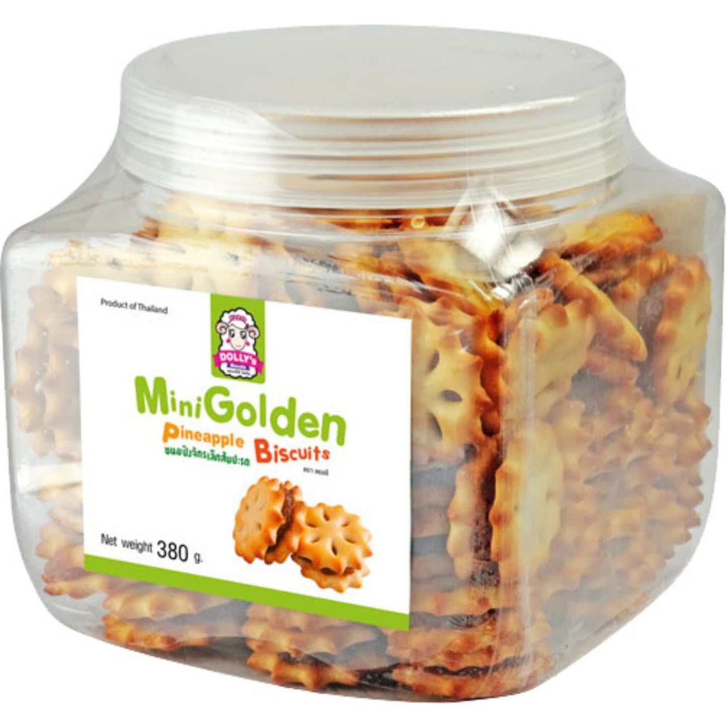 - Mini fursecuri cu ananas auriu, (1 x 380 g)