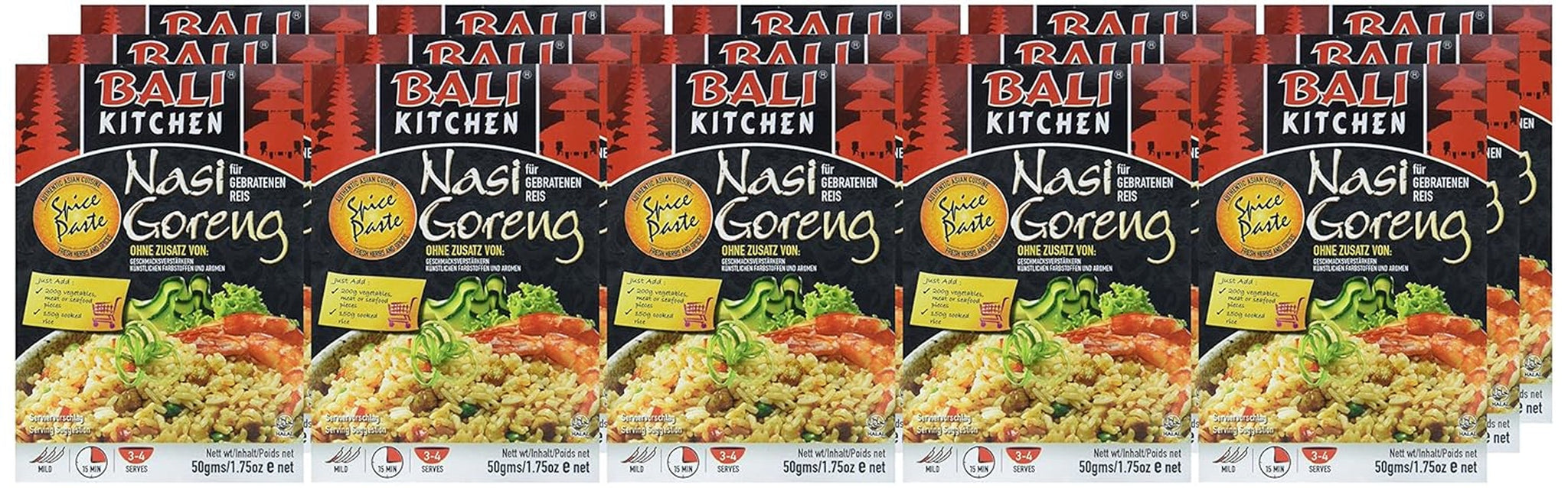 Nasi Goreng, pachet de 15 (pachet de 15 x 50 g)