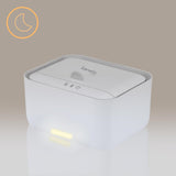 Încălzitor Lionelo BABYBLISS 20W pentru șervețele umede și prosoape mici, 20W pentru bebeluși, lumină de noapte încorporată, 3 setări de căldură, panou tactil, menține șervețelele umede
