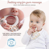 Jucărie de dentiție Sophie, girafa, SOFT, 010318