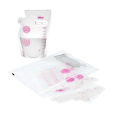 Sac de lapte Chicco cu 30 de bucăți, Rezistent la scurgeri, 250 ml Accesorii Hrana si Alaptare Bebe Naty Shop