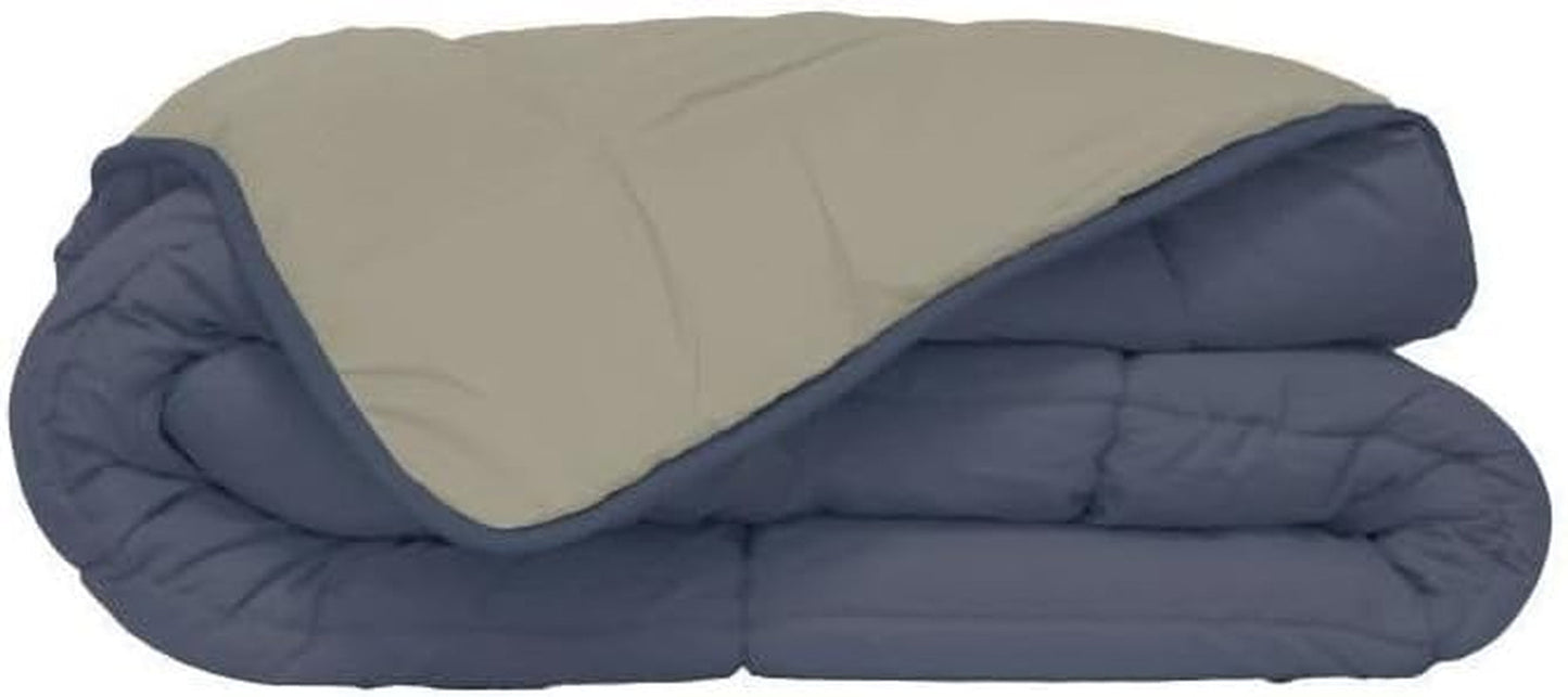 Poyet Motte Calgary quilt, poliester, ulei/mastic, poliester, pétrole/mastic, 260 X 240 X 1 Cm Plapumi si pilote Naty Shop 240X220X1 Cm