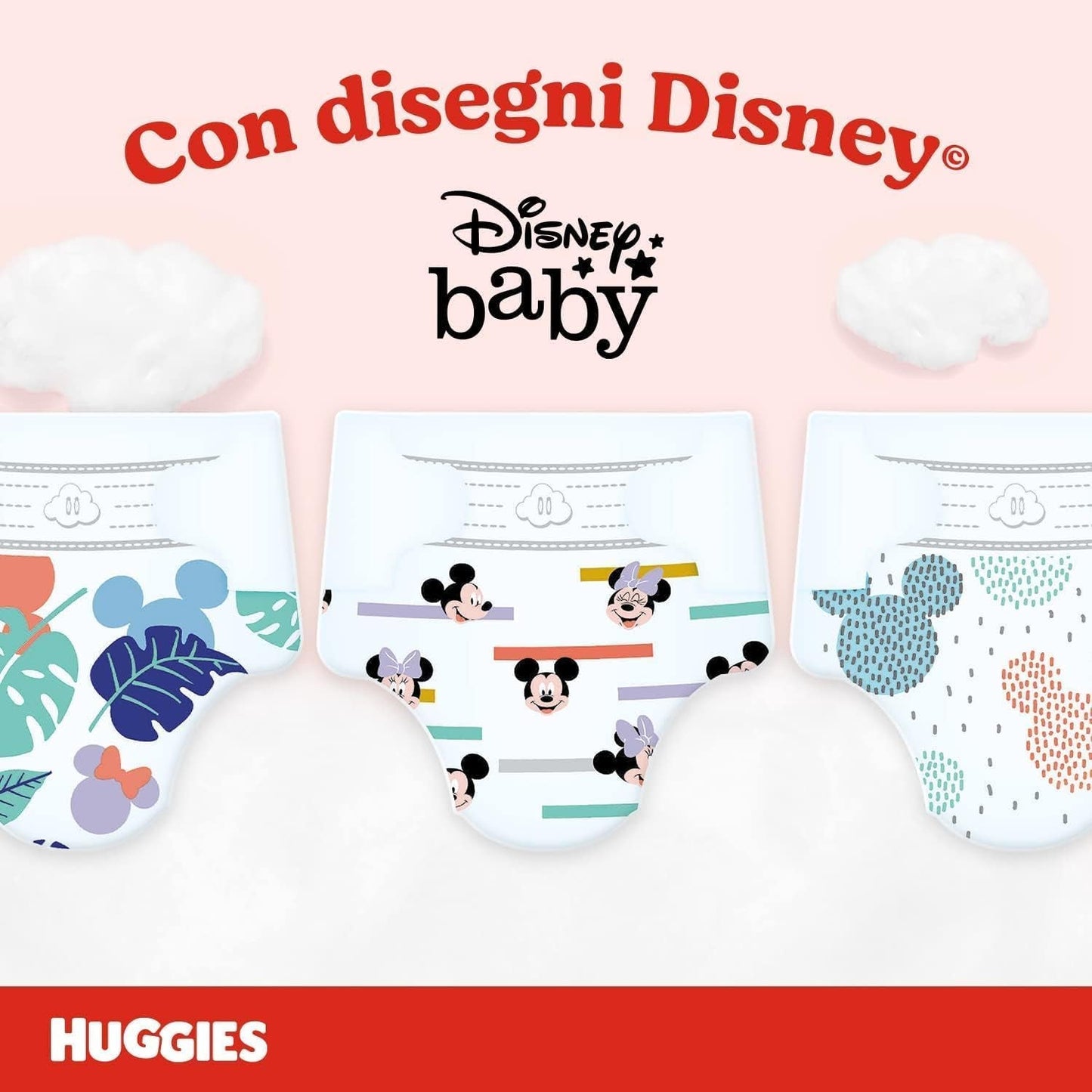 Scutece Huggies Ultra Comfort, mărimea 3 (4-9 kg), design Disney, 168 bucăți