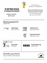 Espresso GORILLA 1000g decofeinizat, boabe întregi