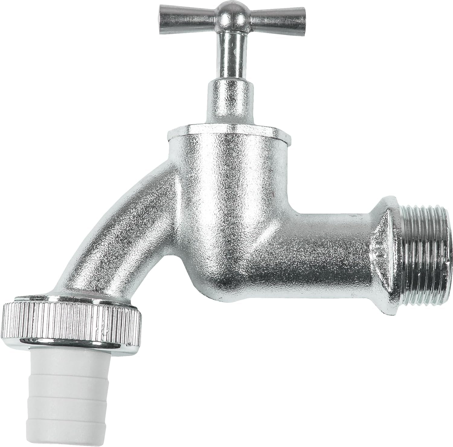 Robinet Cornat - filet exterior 20,95 mm (1/2 inch) - Include racord furtun - Alamă de înaltă calitate - Ideal ca robinet de exterior / robinet pentru butoaie de ploaie / robinet / supapă de închidere / FLOR92590