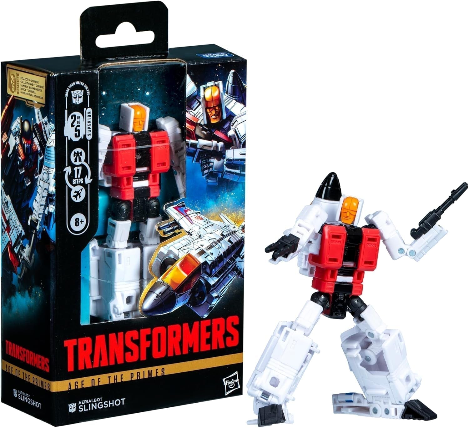 Transformers Age of the Primes Deluxe-Class Aerialbot Slingshot Action Figure Action figures Naty Shop