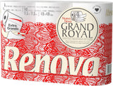 Hârtie igienică Renova Renova Grand Royal 4 straturi - 6 role, Large (pachet de 5)