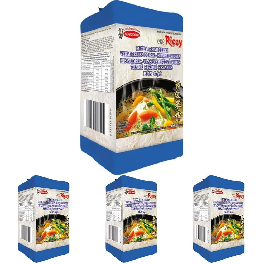ACECOOK - SAU Vermicelli de orez - (1 X 400 GR)