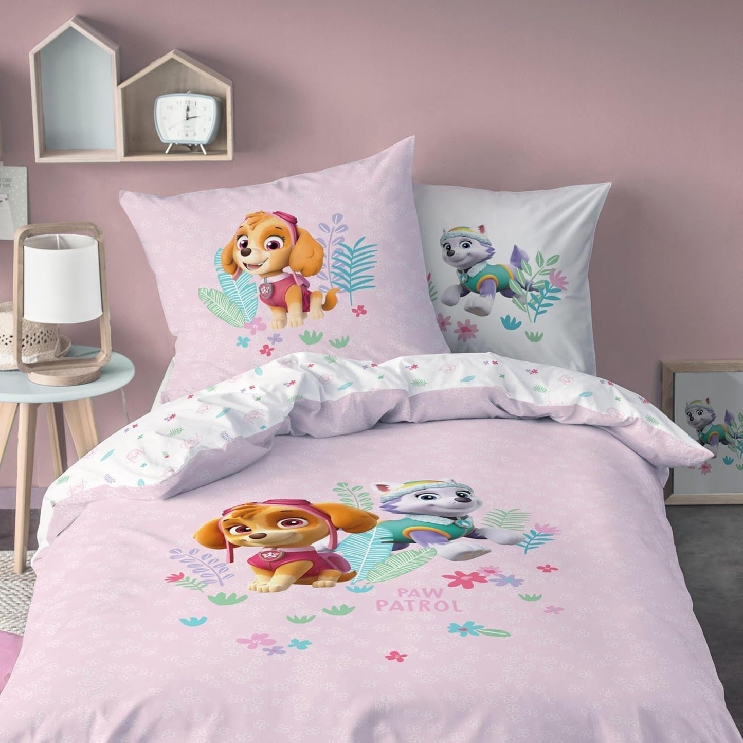 Lenjerie de pat, Patrula Catelusilor (Paw Patrol), 100% bumbac Lenjerie de pat - copii Naty Shop Default Title