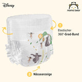 Marcă Amazon: Mama Bear Disney Mărimea 6 (15+ kg) – Pachet lunar, Alb, 120 de bucăți (2 pachete a câte 60)