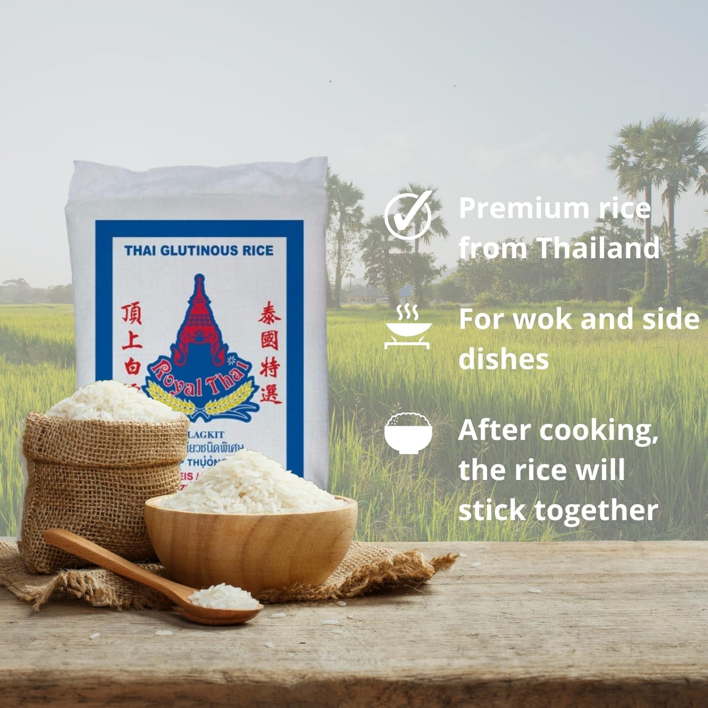 OREZ ROYAL THAI - Orez lipicios - 1 x 20 KG