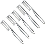 Peeler universal Fackelmann, lamă din oțel inoxidabil Peeler Naty Shop Peeler economic Set 5 bucati