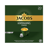 Kaffeekapseln Espresso Intenso, Intensität 10 von 12, 10 x 20 Getränke & Kaffeekapseln Krönung Crema, 200 Nespresso kompatible Kapseln, 10er Pack, 10 x 20 Getränke, 1040 g