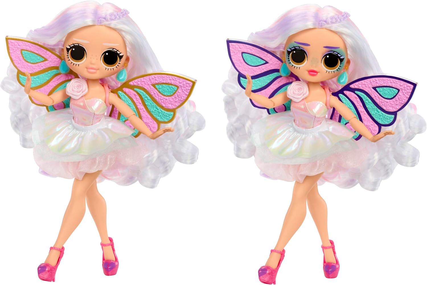 LOL Surprise! Seria OMG Eye Spy - Zână – Include 1 păpușă cu ținută și accesorii, rezolvare de puzzle-uri și descoperire surpriză, 4 păpuși de colecție