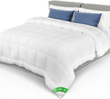 VOUNOT Duvet 155X200Cm, 4 Seasons Winter Duvet Set de 2 500GSM, constând din 2 plăpumi înnodate împreună Adaptable Duvet pentru vară și iarnă, Oeko-Tex Standard Plapumi si pilote Naty Shop Pătură all-season 220X240Cm