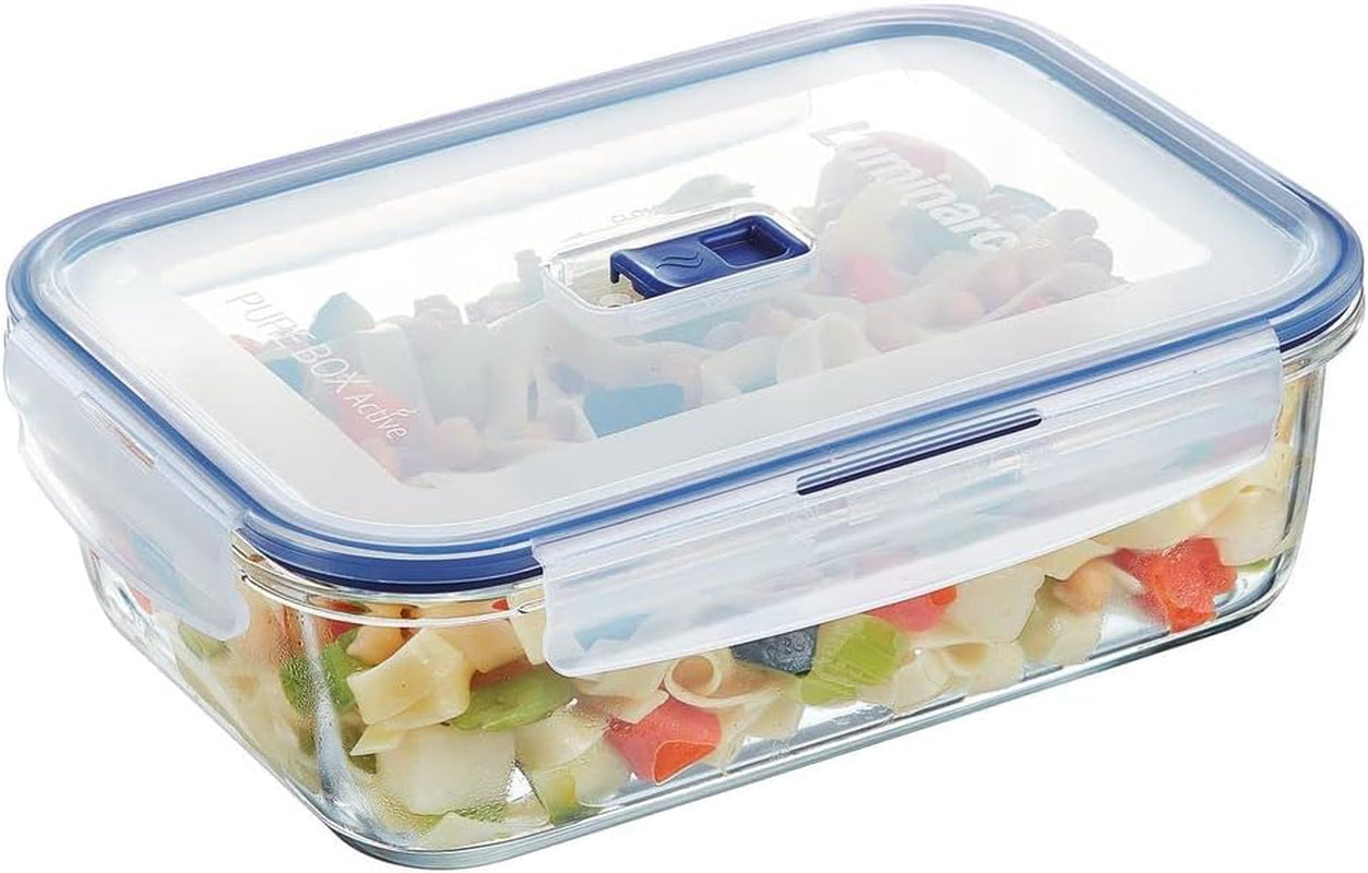 Pure Box Active Recipiente Rectangular Hermetico - 197cl Bicolor Cutii depozitare alimente Naty Shop