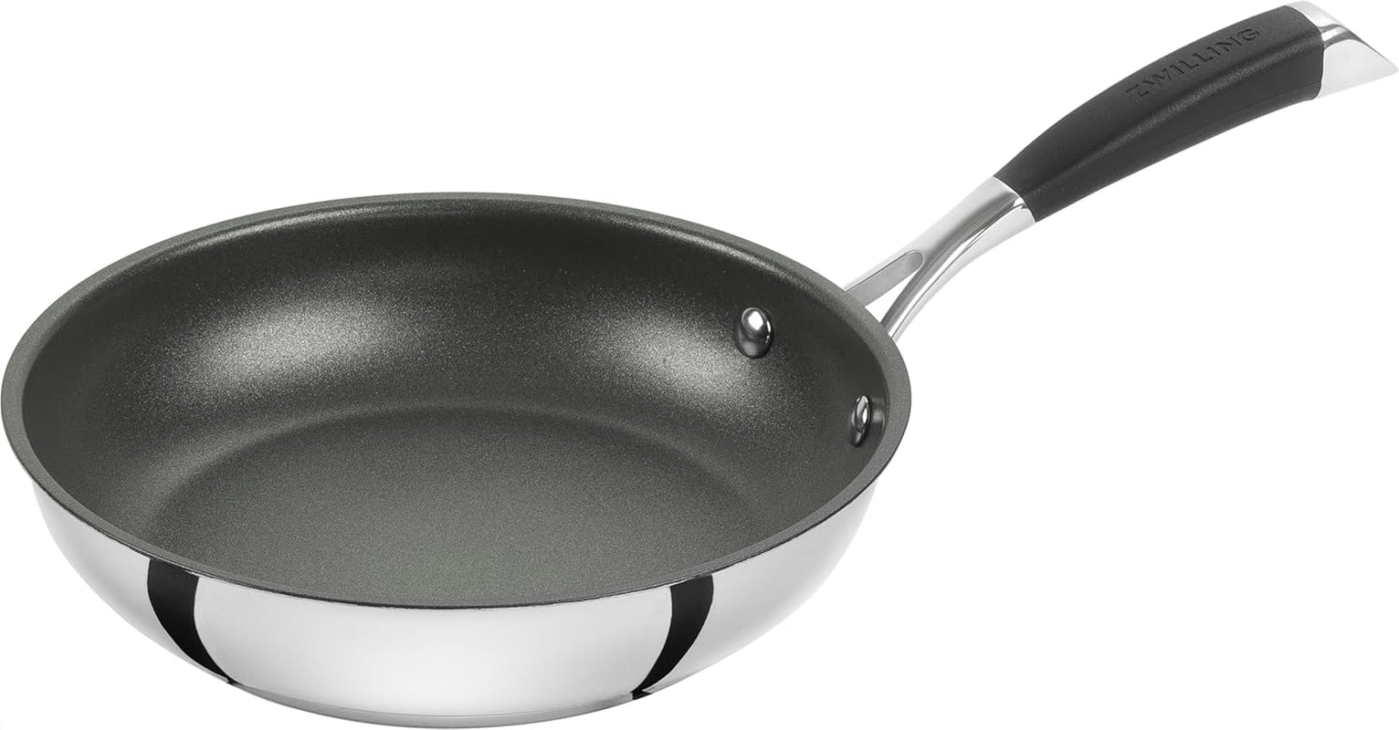 Tigăi ZWILLING CORNELIA POLETTO, cu strat antiaderent în 4 straturi cu particule de diamant, oțel inoxidabil 18/10, pentru toate tipurile de plită, inclusiv inducție Oale si Tigai Naty Shop 20Cm