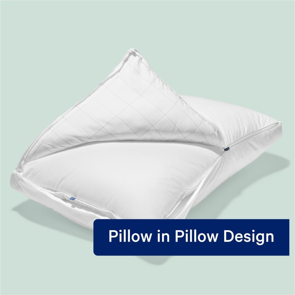 Casper Sleep Original pernă pentru dormit, king size, alb Perne standard Naty Shop