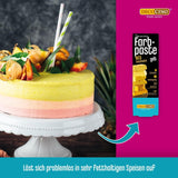 DECOCINO Pastă colorantă liposolubilă galbenă - 15 g - Colorant alimentar pe bază de ulei, ideal pentru colorarea ciocolatei, cremei de unt, fondantei sau aluatului de prăjituri