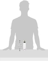 blomus -MACCHIATO- Set zahăr și frișcă din sticlă, capacitate 180 ml, capac din oțel inoxidabil, pentru ceai și cafea, manoperă de înaltă calitate, aspect exclusivist (Î / L / A: 17 x 5,4 x 5,4 cm, Transparent, 63510)