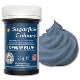 Pastă de colorant alimentar Sugarflair Grafit, colorant alimentar spectral concentrat pentru cremă de unt, pastă de zahăr, glazură, mixuri pentru prăjituri, macarons și multe altele! - 25g