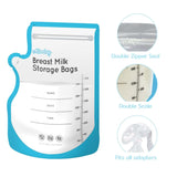 Edibaby, Pungi pentru lapte matern, 100 bucati, Sterilizate, fără Bpa Accesorii Hrana si Alaptare Bebe Naty Shop