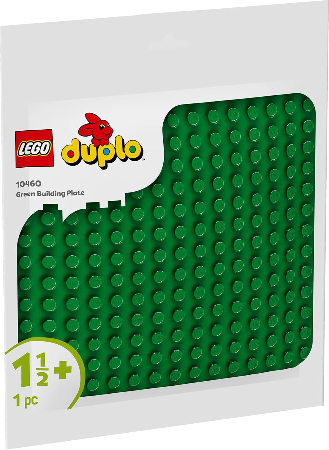 Placă de construcție LEGO DUPLO în verde, Jucărie de construcție pentru copii mici de la 18 luni, Pentru afișarea modelelor, Permite preșcolarilor să construiască creativ și să se joace imaginativ, Jucărie educațională 10460 Seturi de constructie Besuche den LEGO-Store