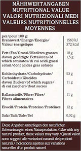 Terci de chia cu căpșuni Verival, fără gluten | 6 x 350g | Vegan | Fără ulei de palmier | Fără gluten | Fără zahăr adăugat | Fabricat manual în Tirol