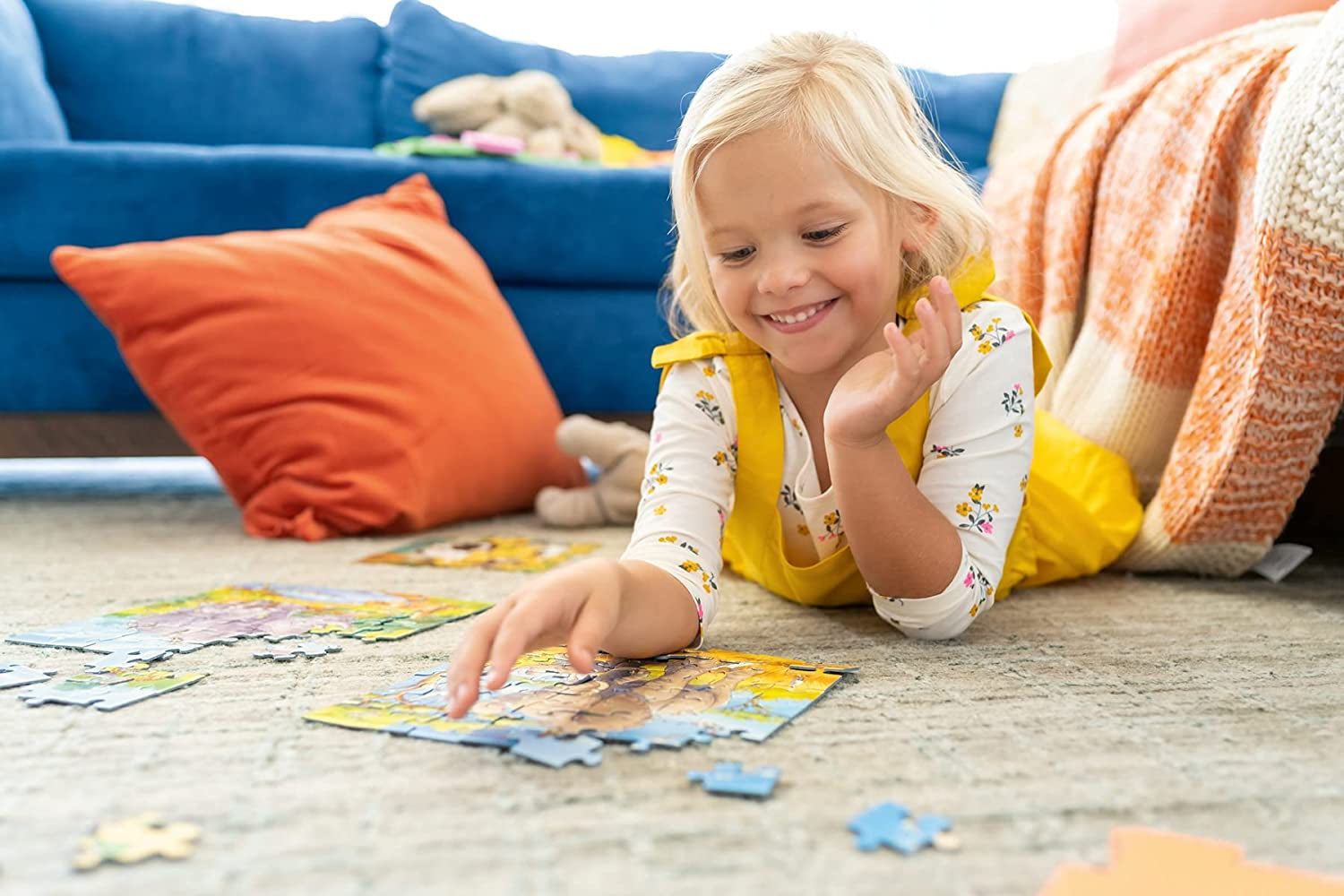Ravensburger Peppa Wutz puzzle jigsaw pentru copii cu vârsta de 3 ani și peste, 10,2 cm (12, 16, 20, 24 piese) Puzzle Naty Shop