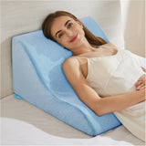 Pernă de citit pentru pat și canapea - Pernă cu pană din spumă cu memorie - Pernă ergonomică pentru spătar - Perfectă pentru susținerea spatelui în timp ce vă relaxați, vă jucați, citiți sau vă uitați la televizor - Lată