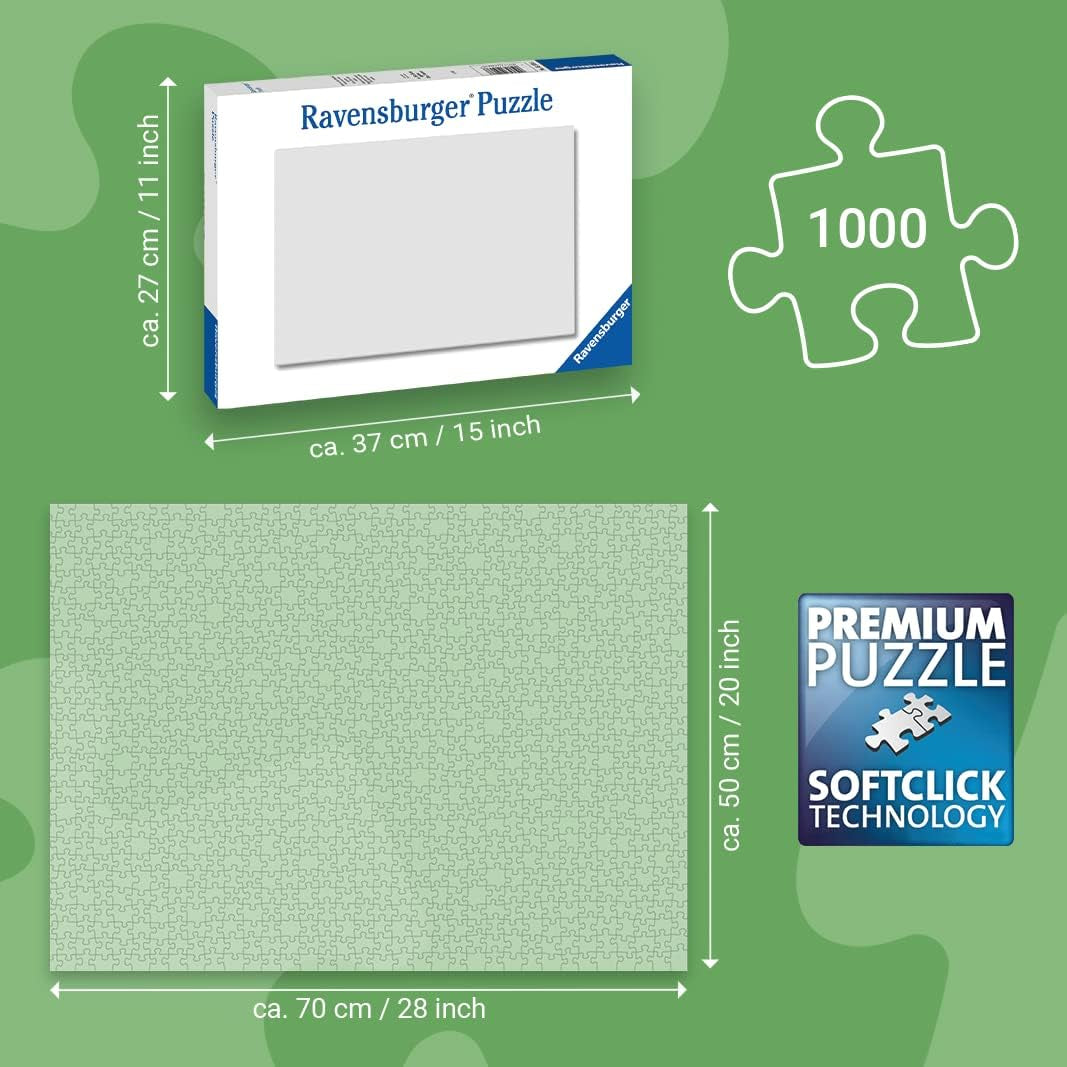 Ravensburger Puzzle Locuri scandinave 16740 - Reine, Lofoten, Norvegia - puzzle jigsaw de 1000 de piese pentru adulți și copii de peste 14 ani Puzzle Naty Shop