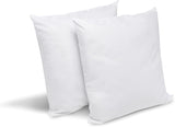 Bleu Câlin set de 2 perne anti-acarieni, anti-bug, confort pufos, 60 X 60 Cm, husă din microfibră, protecție completă, alb Perne standard Naty Shop