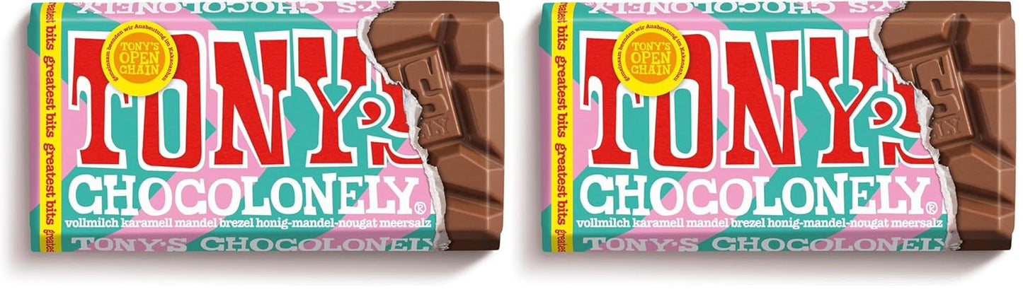 Tony's Chocolonely - Lapte integral „Greatest Bits” 90g