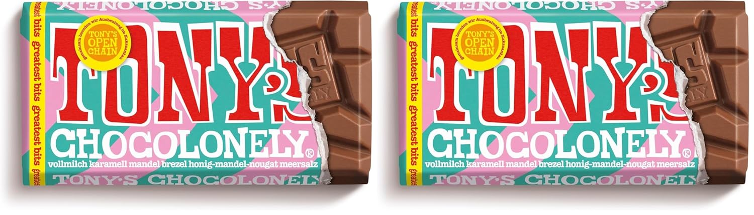 Tony's Chocolonely - Lapte integral „Greatest Bits” 90g