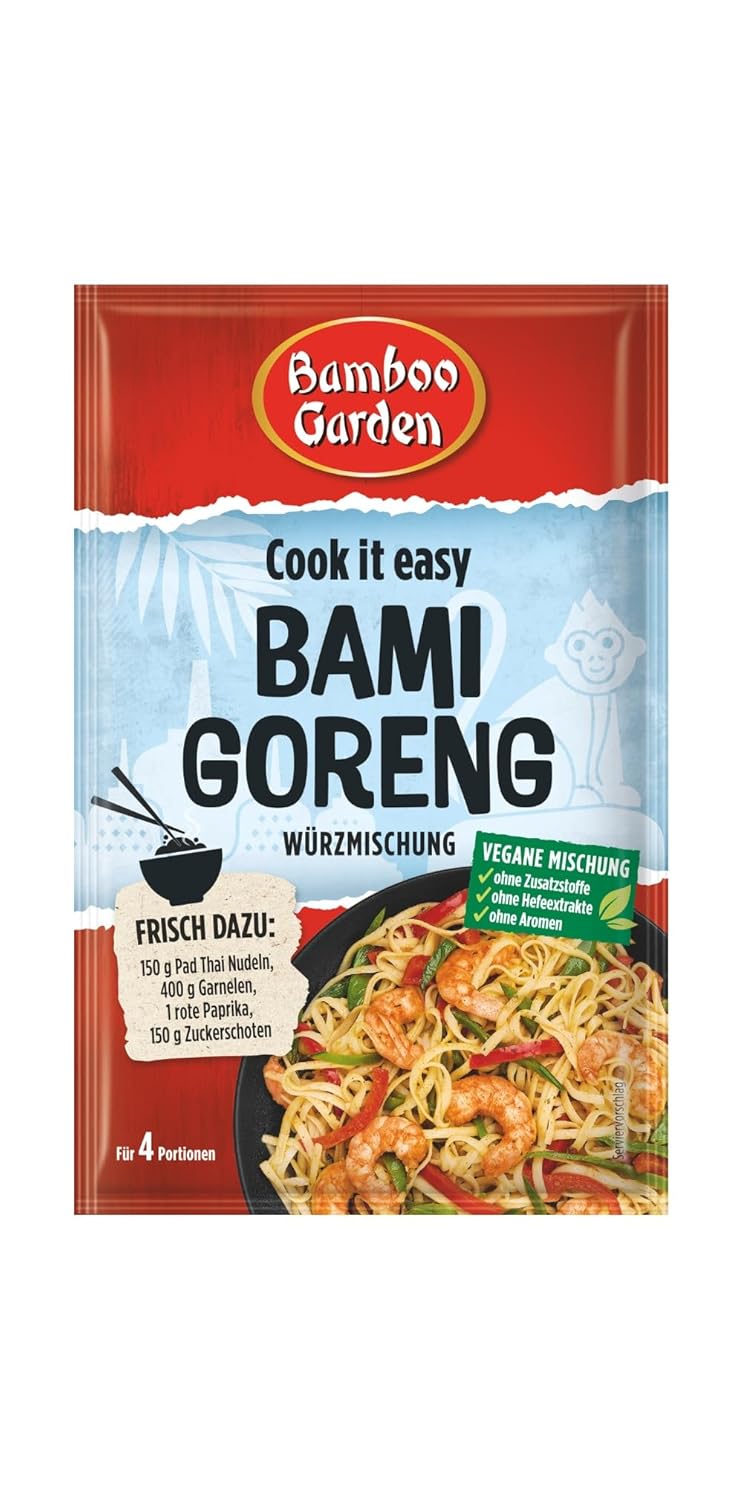 Bamboo Garden Bami Goreng Wurzmischung - Ideal Pentru 4 Portii