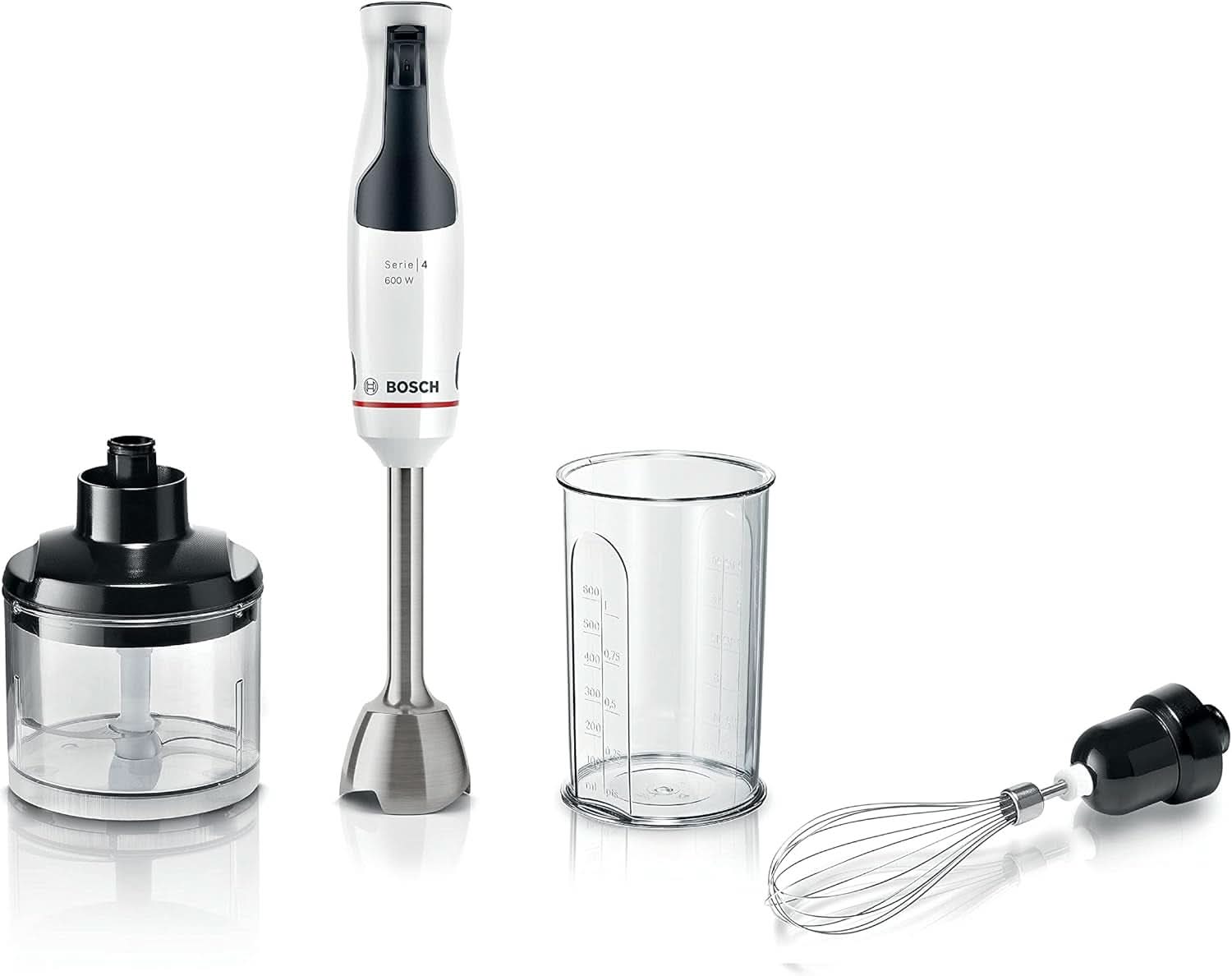 , Stab Mixer, Ergomaster Series 4, 800 Watt Motor, Speed Controller, Quattroblade Bucatarie Naty Shop
