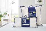 Pernă Irisette Noblesse - Made in Germany - Pernă cu capac detașabil din bumbac pur, 80 X 80 cm, certificată Oeko-Tex Perne standard Naty Shop