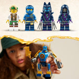 LEGO NINJAGO Jay Battle Mech, jucărie ninja pentru copii cu figurine, inclusiv minifigurina Jay cu mini katana, figurine de acțiune și mecs, cadou mic pentru băieți și fete creative de la 6 ani 71805 Seturi de constructie Besuche den LEGO-Store