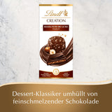 Lindt Creation Hazelnut De Luxe Tableta - Ciocolata Neagra Cu Alune Crocante Intr-o Umplutura Cremoasa