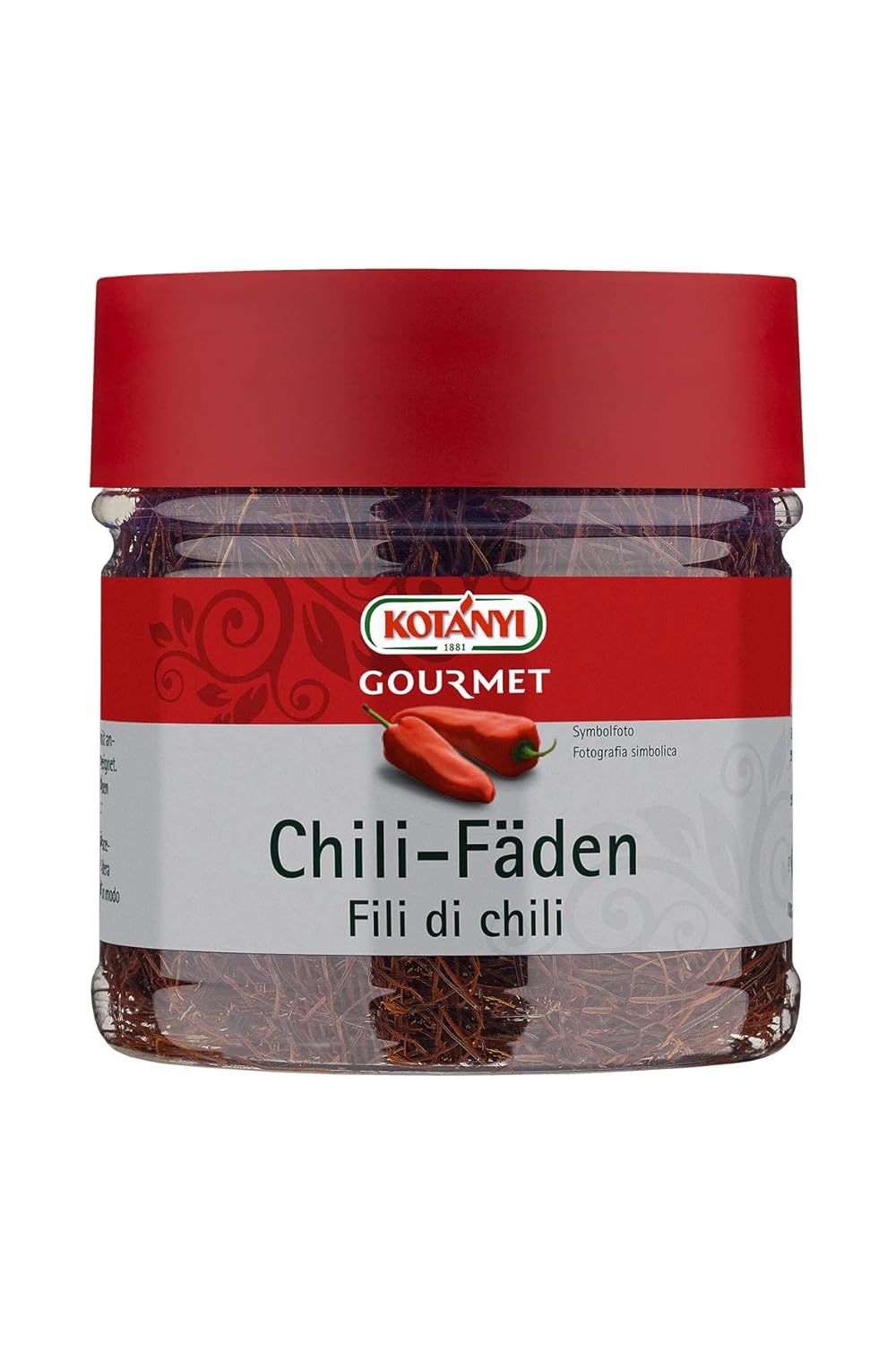 Kotanyi Gourmet Fasii De Ardei Uscate - Decorare Moderat Picant