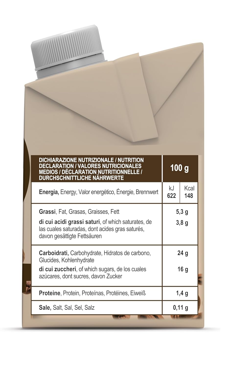 Gimoka Crema Caffe Latte Fara Lactoza Fara Gluten Fara Conservanti