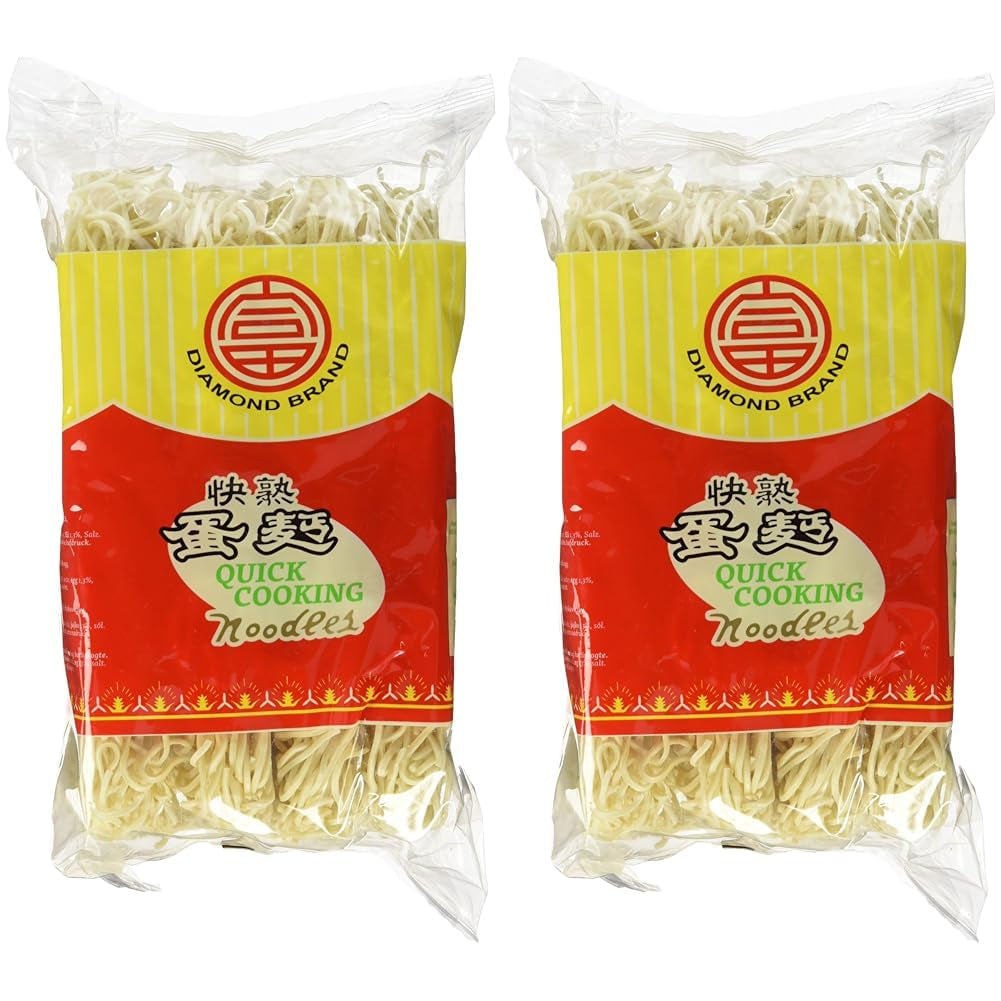 Tăiței DIAMOND cu ou, tăiței rapizi din făină de grâu pentru wok și garnituri - 1 x 500 g