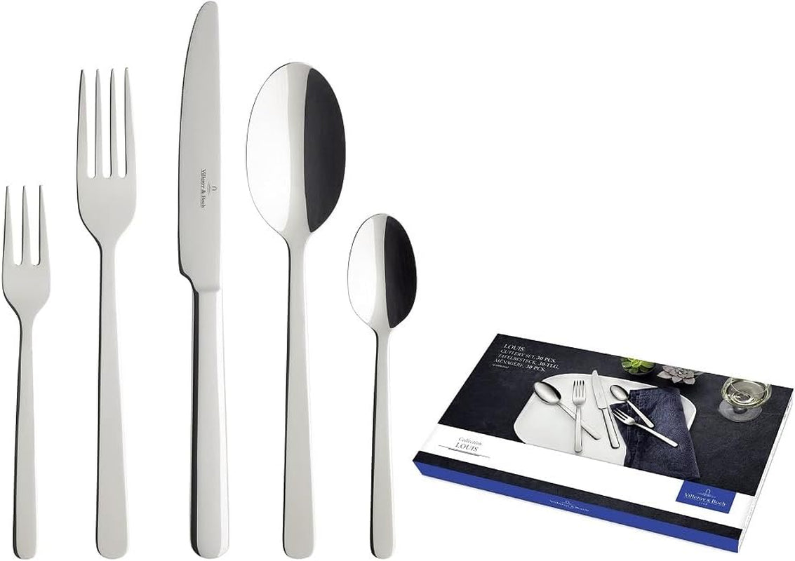 Villeroy & Boch Louis Tacâmuri pentru 6 persoane, 30 piese Bucatarie Naty Shop