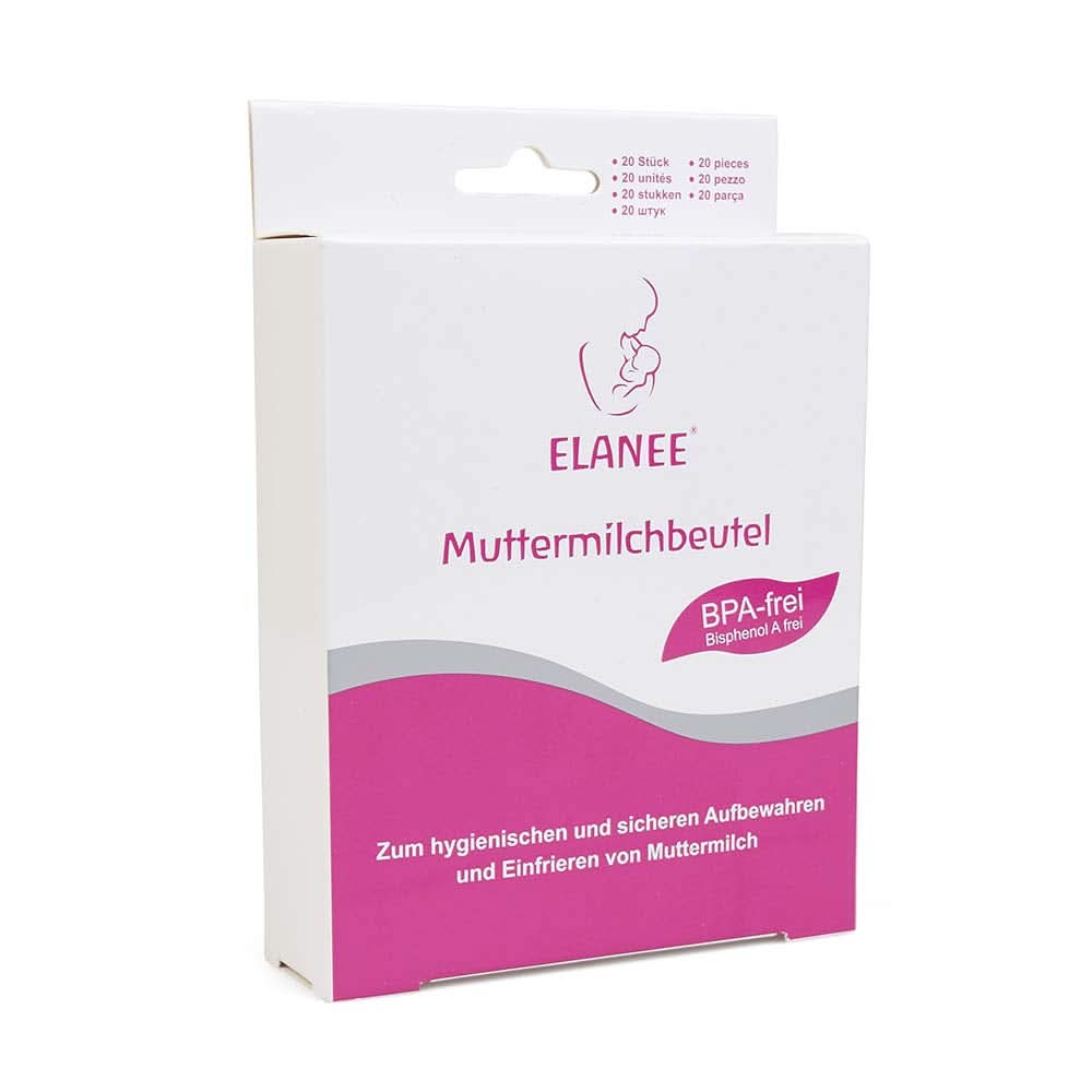 Pungi pentru lapte matern ELANEE, cu aromă neutră și pre-sterilizate Accesorii Hrana si Alaptare Bebe Naty Shop
