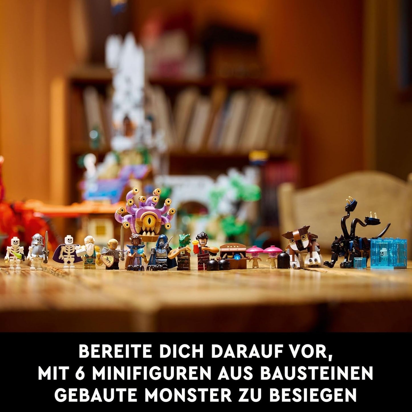 LEGO Ideas Dungeons & Dragons: The Saga of the Red Dragon, Set de construcție pentru adulți, Idei de cadouri Dungeons and Dragons pentru fani, Set de construcție Fantasy, Activitate creativă 21348 Seturi de constructie Besuche den LEGO-Store